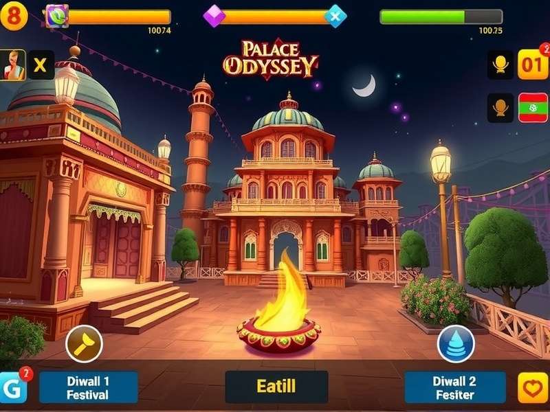 Palace Odyssey Game Screenshot